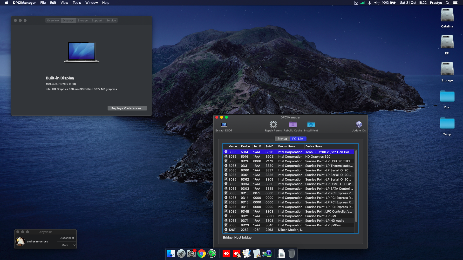 Lenovo Yoga 520 14IKB 4th [KabyLake R   Intel HD 620   I2C]   OpenCore 2